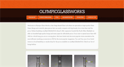 Desktop Screenshot of olympicglassworks.com